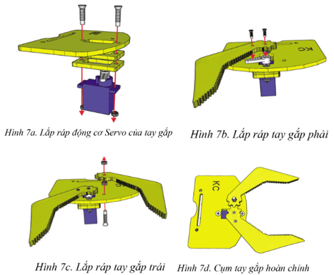 Lắp ráp robot (ảnh 6)