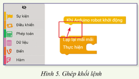 Bài thực hành tạo chương trình điều khiển LED (ảnh 6)