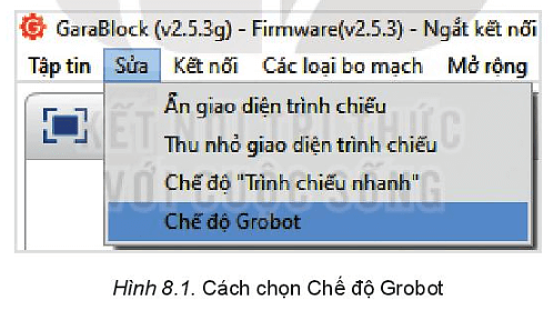 Nạp chương trình kiểm tra động cơ