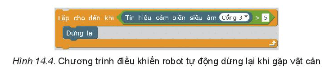 Thiết kế, lập trình mô hình robot vận chuyển hoàng hóa, tự động dừng lại và bật còi